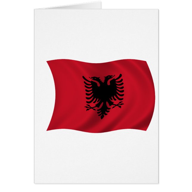 Bandera de Albania (Frente)