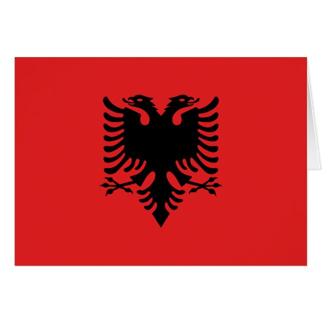 Bandera de Albania (Anverso (Horizontal))