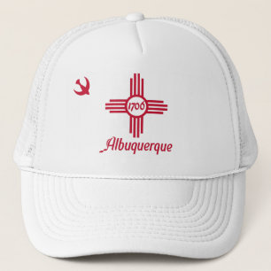 Bandera de Albuquerque, sombrero de camionero de N
