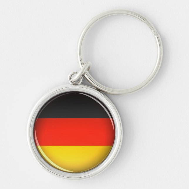 Bandera de Alemania - llavero (Frente)