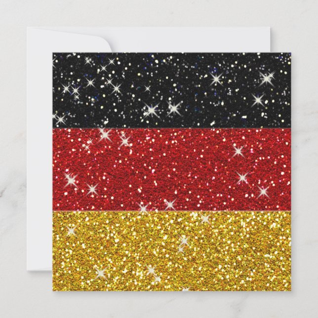 Bandera de Alemania Purpurinas con espárragos (Anverso)