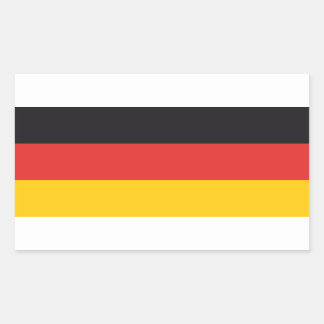 Bandera de Alemania x20 pegatinas bandera de rectá