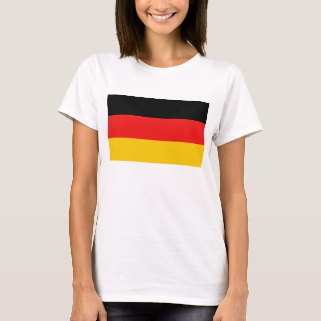 Bandera de Alemania x Mapa camiseta (Anverso)