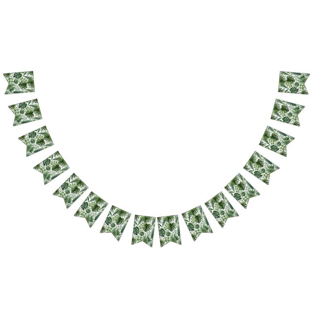 Bandera de amarre de la jungla tropical (Todo)