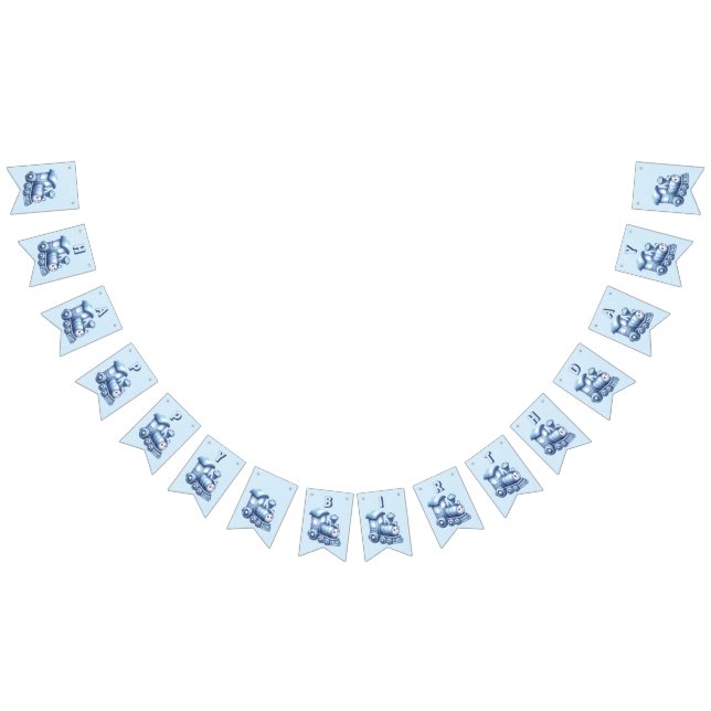 Bandera de amarre del tren azul (Todo)