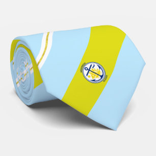 Bandera de Anchorage (Alaska), corbata de cuello