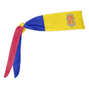 Bandera de Andorra Elegante Patriótico