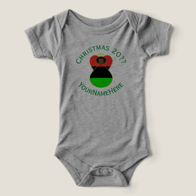 Bandera de ángel de la diáspora africana personali (Diseño delantero )