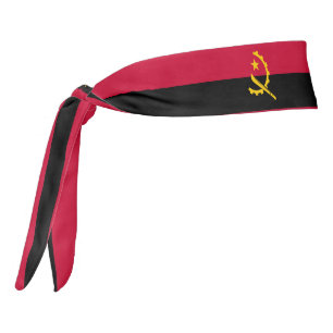 Bandera de Angola elegante patriota
