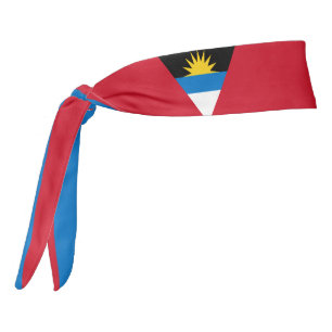 Bandera de Antigua y Barbuda elegante