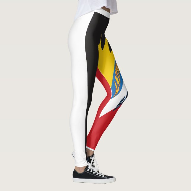 Bandera de Antigua y Barbuda Leggins (Derecha)