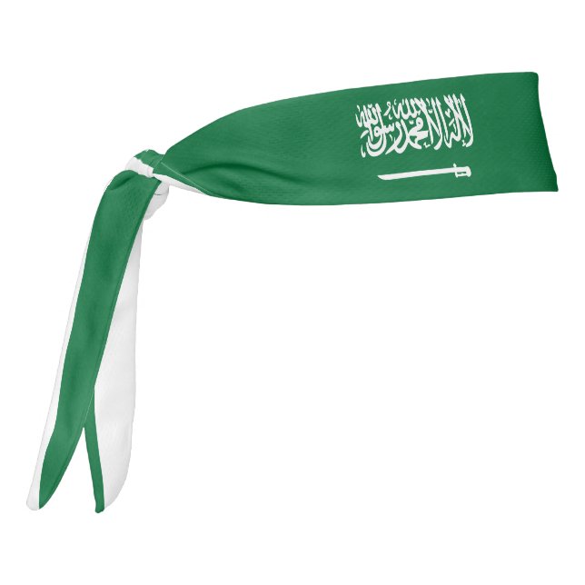 Bandera de Arabia Saudita elegante patriota (Girar 270)