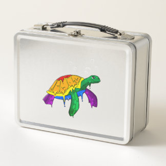 Bandera de arcoíris del Orgullo Gay Tortuga marina