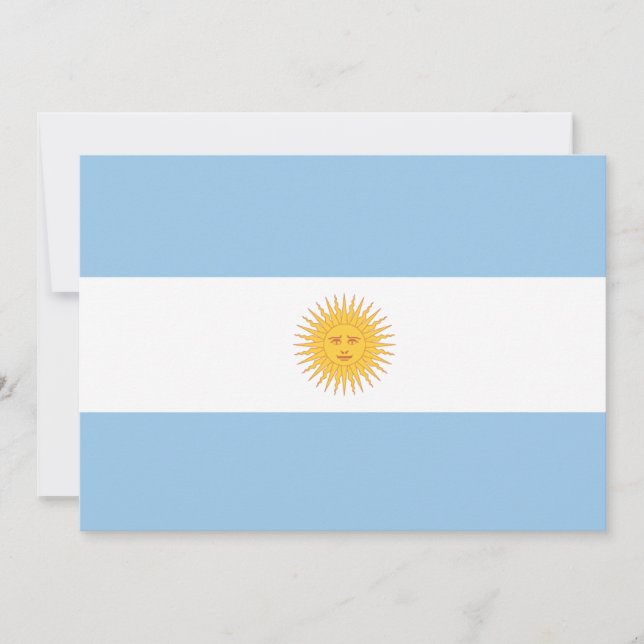 Bandera de Argentina (Anverso)