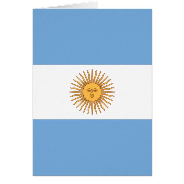 Bandera de Argentina (Frente)