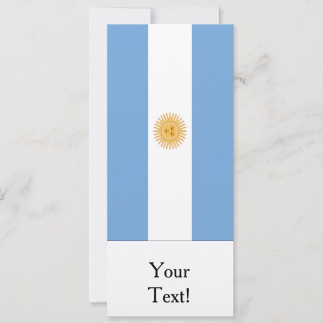 Bandera de Argentina (Anverso)