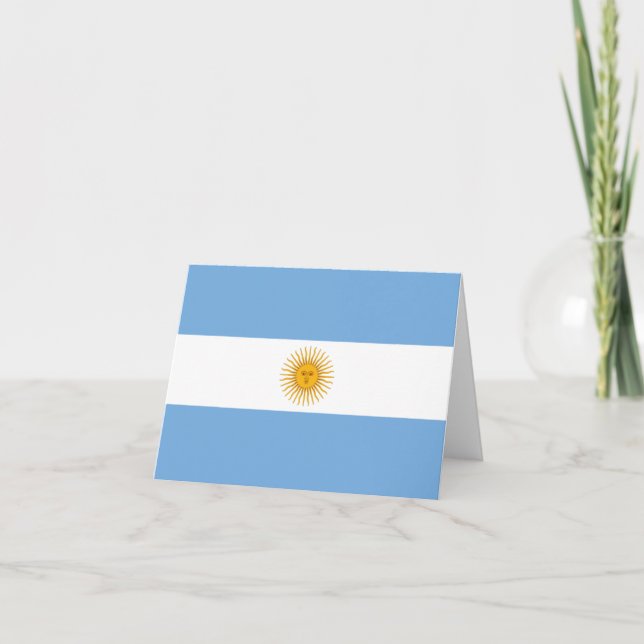 Bandera de Argentina (Anverso)