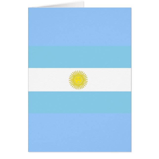Bandera de Argentina (Frente)