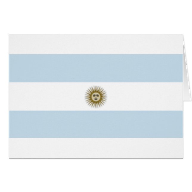 Bandera de Argentina (Anverso (Horizontal))