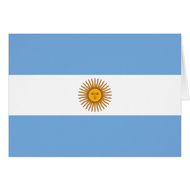 Bandera de Argentina Bandera De Argentina (Anverso (Horizontal))
