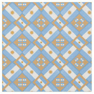 Bandera de Argentina y moda de tela de Argentina d