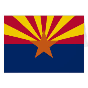 Bandera de Arizona: Poniendo a Star Sun, el Estado
