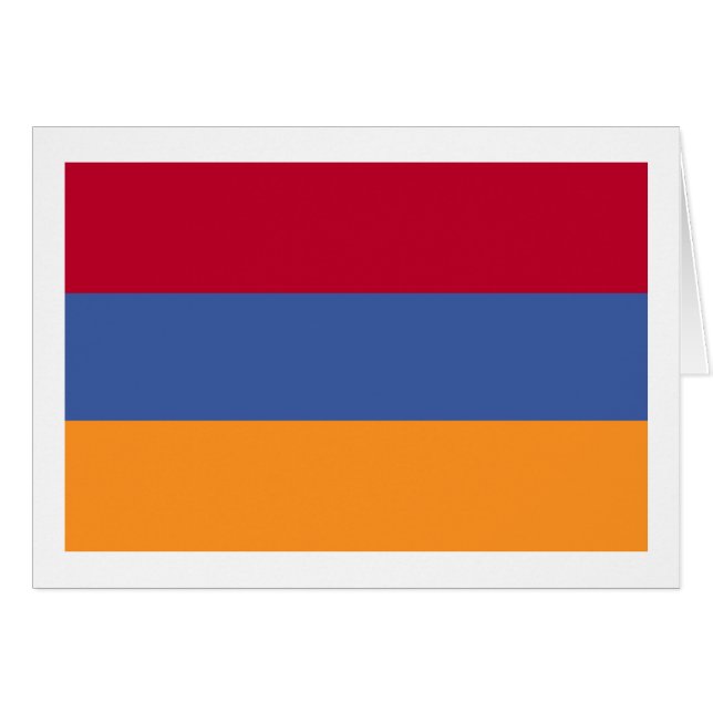 Bandera de Armenia (Anverso (Horizontal))