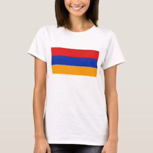 Bandera de Armenia x Mapa camiseta