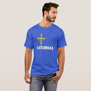 Bandera De Asturias Camiseta - bandera de Asturias
