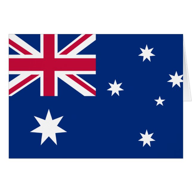 Bandera de Australia (Anverso (Horizontal))