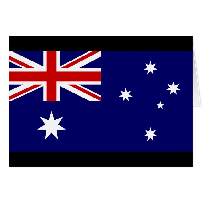 Bandera de Australia (Anverso (Horizontal))