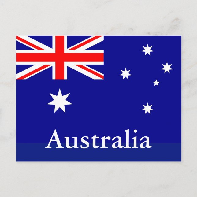 Bandera de Australia postal (Anverso)