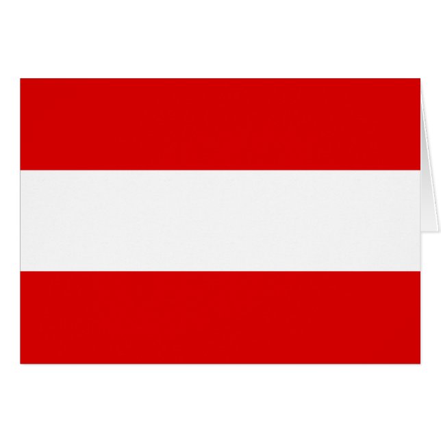 Bandera de Austria (Anverso (Horizontal))