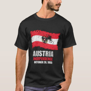 Bandera De Austria Camiseta Independencia De Austr