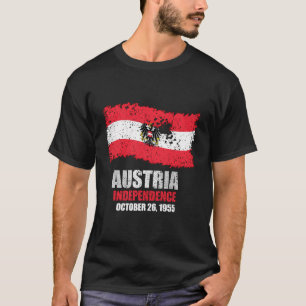 Bandera De Austria Camiseta Independencia De Austr