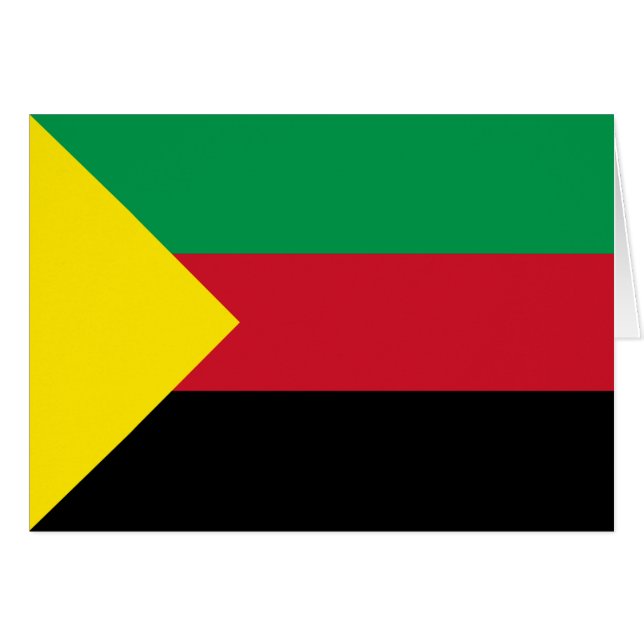 Bandera de Azawad (Anverso (Horizontal))