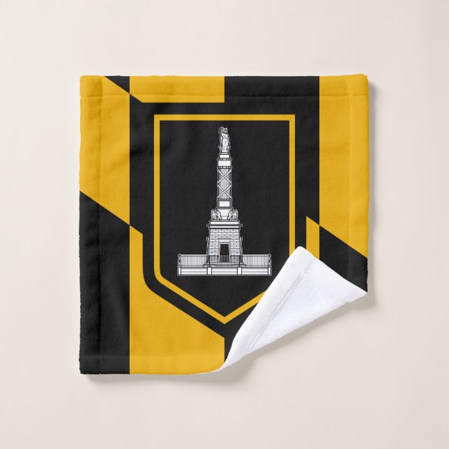 Bandera de Baltimore, Ropa de lavado de Maryland (Toallita)