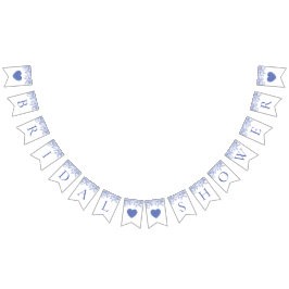 Bandera de banderines de fiesta de soltera floral 