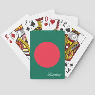 Bandera de Bangladesh, cartas de juego de Banglade