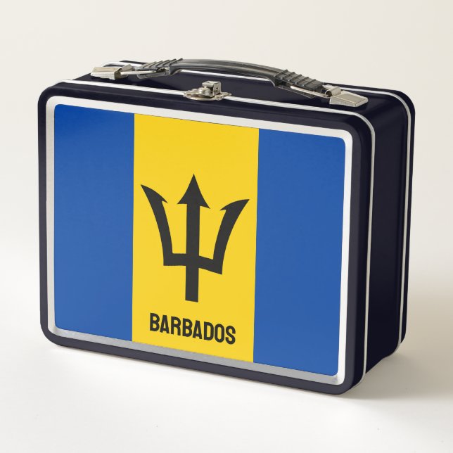 Bandera de Barbados (Anverso)