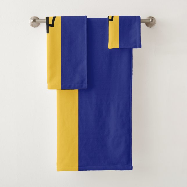Bandera de Barbados (In situ)