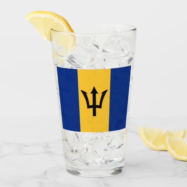 Bandera de Barbados (Barbados) (Bajan) (Anverso (hielo))