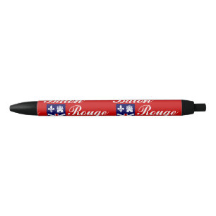Bandera de Baton Rouge, Pluma de tinta negra de Lu