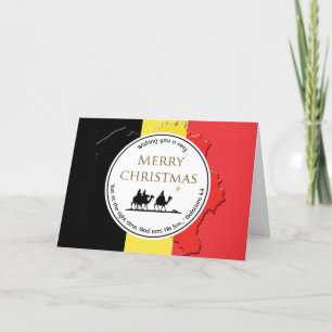 BANDERA DE BÉLGICA Tres sabios NAVIDAD