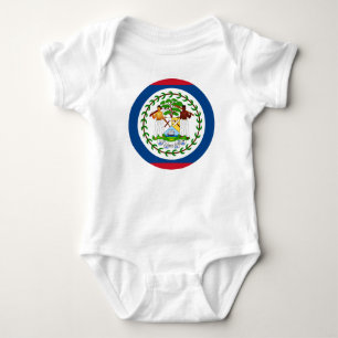 Bandera de Belice Baby Jersey Bodysuit