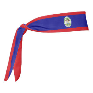 Bandera de Belice elegante patriótico