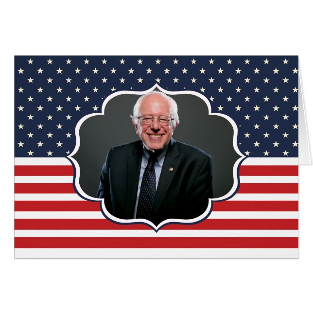bandera de bernie sanders (Anverso (Horizontal))