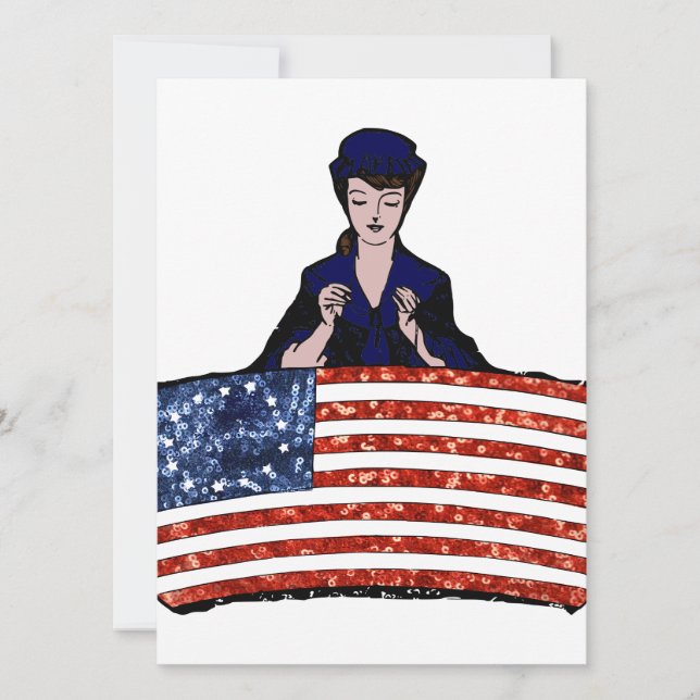 bandera de betsy ross american (Anverso)