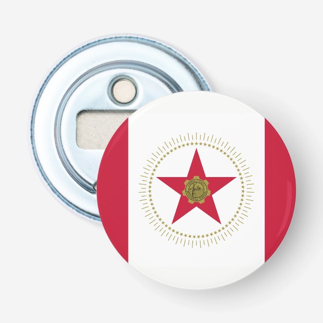 Bandera de Birmingham, abridor de botellas de Alab (Anverso)