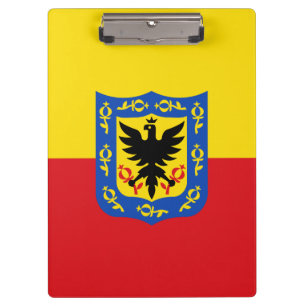 Bandera de Bogotá, portapapeles de Colombia